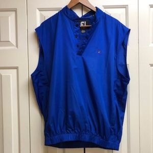 FootJoy Men's Medium 4-Button Logo Windshirt/Vest